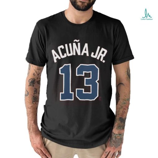 Nike Women’s Atlanta Braves Ronald Acuna Jr 13 Jersey T shirt