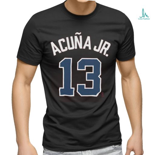Nike Women’s Atlanta Braves Ronald Acuna Jr 13 Jersey T shirt