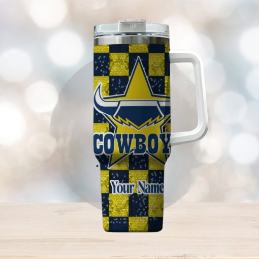 North Queensland Cowboys NRL Personalized Stanley Tumbler 40oz