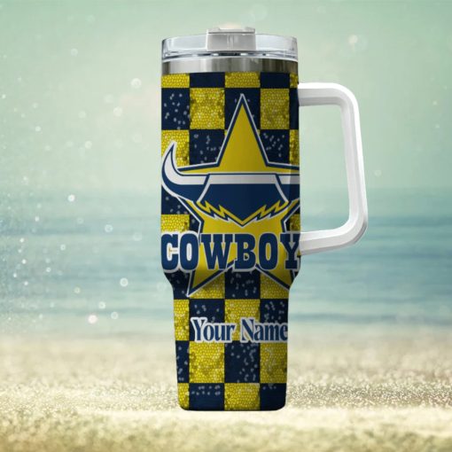 North Queensland Cowboys NRL Personalized Stanley Tumbler 40oz