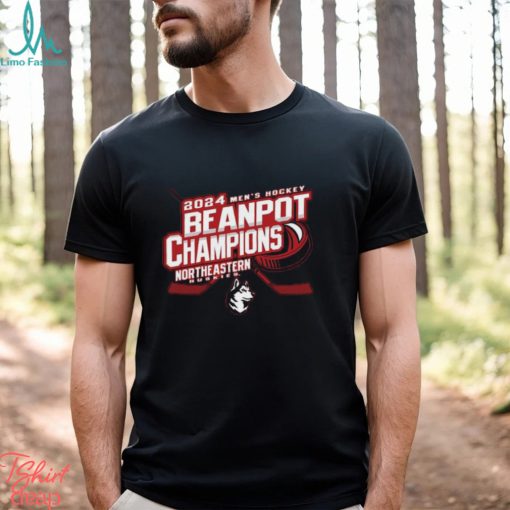 Northeastern Huskies 2024 Beanpot Men’s Hockey Tournament Champions T shirt