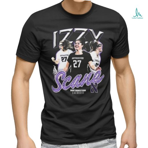 Northwestern Wildcats Izzy Scane #27 Lacrosse Shirt