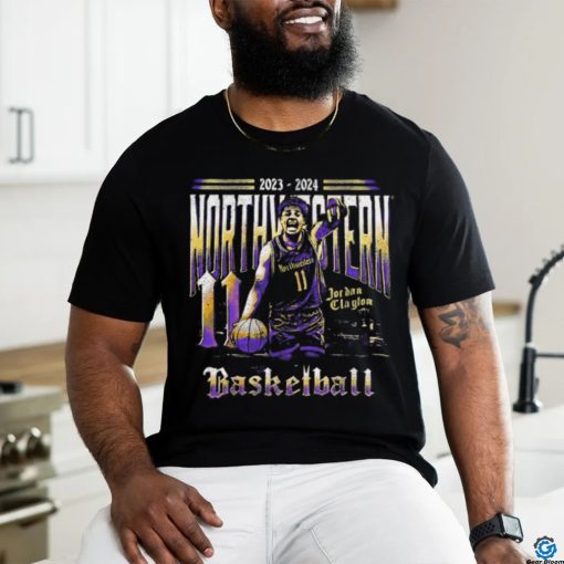 Northwestern Wildcats Jordan Clayton 11 shirt