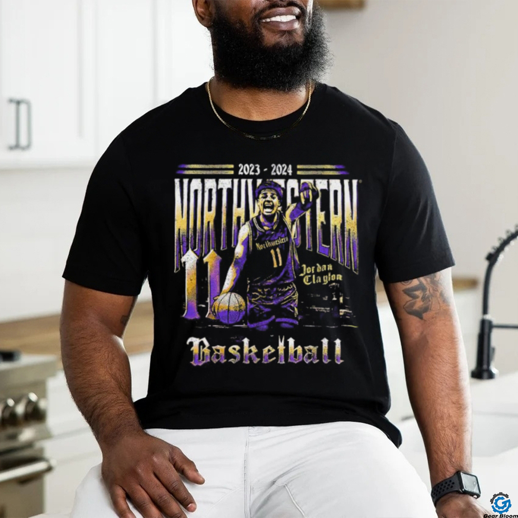 Northwestern Wildcats Jordan Clayton 11 shirt Northwestern Wildcats Jordan Clayton 11 shirt
