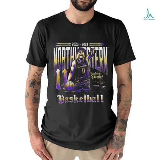 Northwestern Wildcats Jordan Clayton 11 shirt