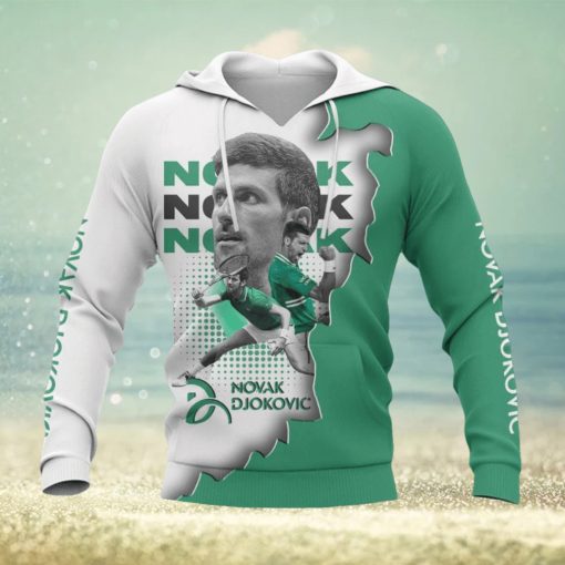 Novak Djokovic Printing Hoodie, For Men And Women