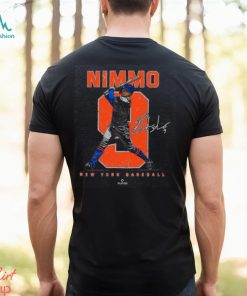 Number and Portrait Brandon Nimmo New York MLBPA Pullover Shirt