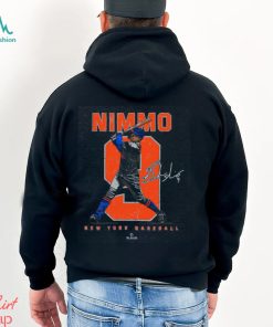 Number and Portrait Brandon Nimmo New York MLBPA Pullover Shirt