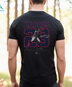 Number and Portrait Michael Harris Atlanta MLBPA Pullover Shirt