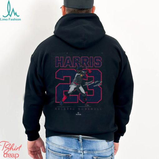 Number and Portrait Michael Harris Atlanta MLBPA Pullover Shirt