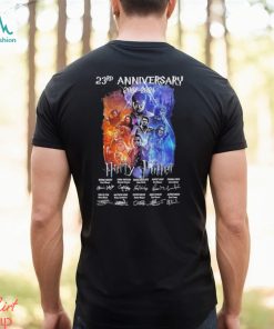 Official 23rd Anniversary 2001 – 2024 Harry Potter Thank You For The Memories T Shirt