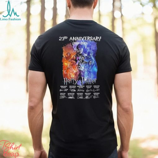 Official 23rd Anniversary 2001 – 2024 Harry Potter Thank You For The Memories T Shirt