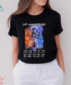 Official 23rd Anniversary 2001 – 2024 Harry Potter Thank You For The Memories T Shirt