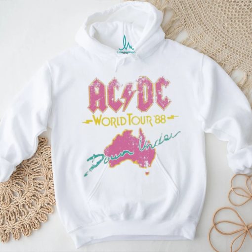 Official AC DC Band World Tour ’88 Down Uncler shirt