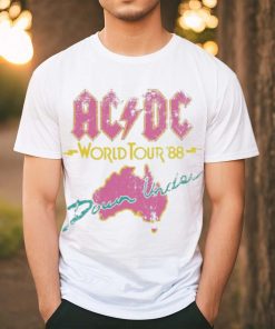 Official AC DC Band World Tour ’88 Down Uncler shirt