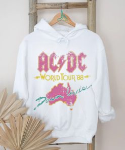 Official AC DC Band World Tour ’88 Down Uncler shirt