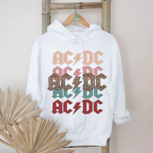 Official AC DC Rock Band Tour 2024 Leopard shirt