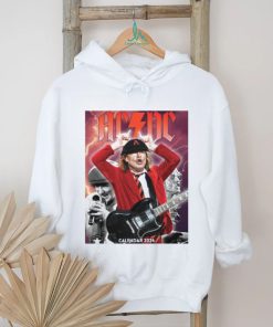 Official AC DC Tour Music Calendar 2024 shirt