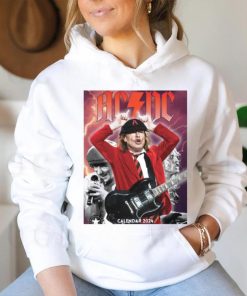Official AC DC Tour Music Calendar 2024 shirt