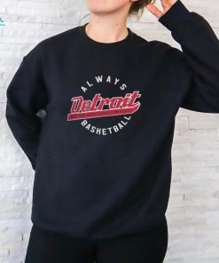 Official Always Detroit Pistons Full Court Press Since 1957 T Shirt