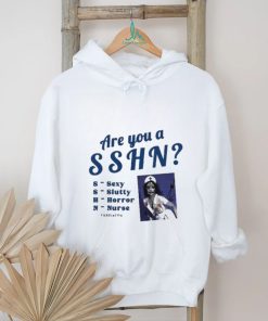 Official Are You A Sshn Sexy Slutty Horror Nurse Russia Fox T Shirt