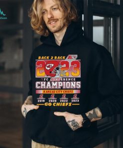 Official Back 2 Back AFC Conference Champions Kansas City Chiefs Go Chiefs Shirt