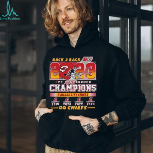 Official Back 2 Back AFC Conference Champions Kansas City Chiefs Go Chiefs Shirt