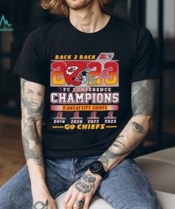 Official Back 2 Back AFC Conference Champions Kansas City Chiefs Go Chiefs Shirt