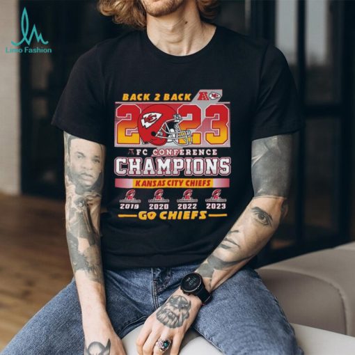 Official Back 2 Back AFC Conference Champions Kansas City Chiefs Go Chiefs Shirt
