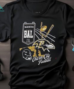 Official Baltimore ravens split zone shirt