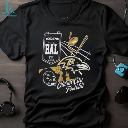 Official Baltimore ravens split zone shirt