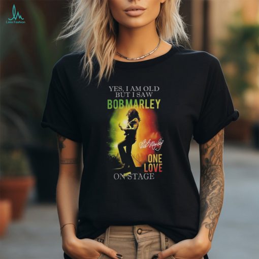 Official Bob Marley One Love On Stage T Shirt