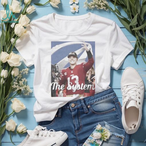 Official Brock purdy san francisco 49ers the system shirt