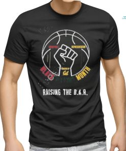 Official Cal Women’s Basketball Black History Month Raising The B.A.R T Shirt