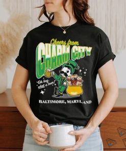 Official Cheers from Charm City oh boy what a Beer Baltimore, Maryland shirt