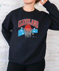 Official Cleveland Basketball 90s Swoosh T shirt