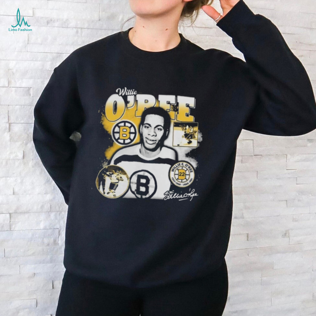 Official Collage Quote Boston Bruins Willie O’Ree T Shirt Official Collage Quote Boston Bruins Willie O’Ree T Shirt
