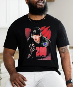 Official Congrats On 200 Career Games Barrett Hayton Of Arizona Coyotes Unisex T Shirt