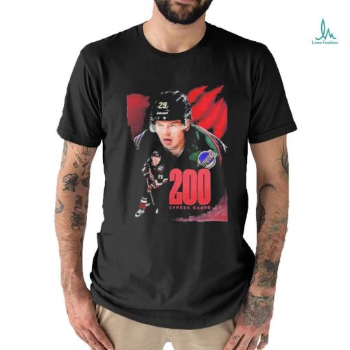 Official Congrats On 200 Career Games Barrett Hayton Of Arizona Coyotes Unisex T Shirt