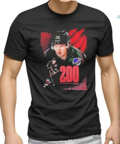 Official Congrats On 200 Career Games Barrett Hayton Of Arizona Coyotes Unisex T Shirt
