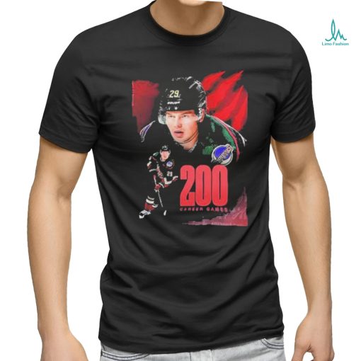 Official Congrats On 200 Career Games Barrett Hayton Of Arizona Coyotes Unisex T Shirt