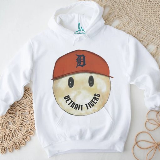 Official Detroit Tigers Smiley T Shirt