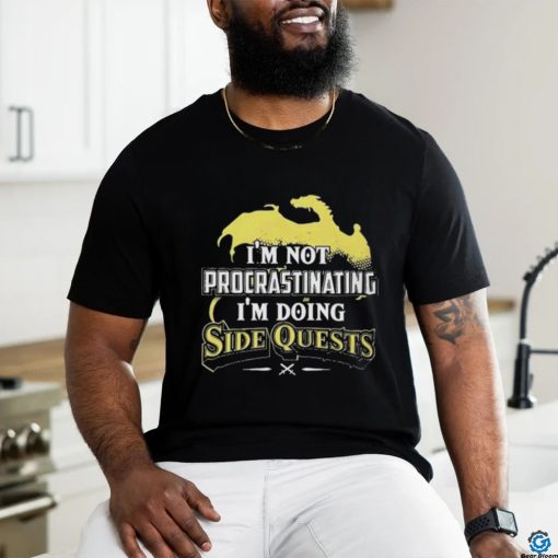 Official Don’t piss me dungeons and dragons i’m not procrastinating i’m doing side quests shirt
