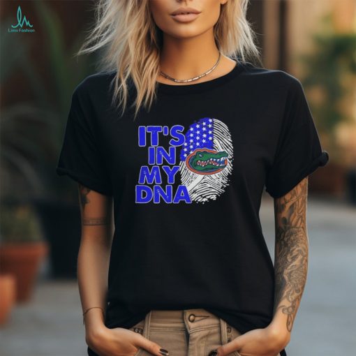 Official Florida Gators It’s In My Dna Fingerprint T Shirt