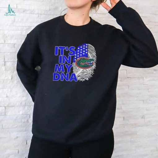 Official Florida Gators It’s In My Dna Fingerprint T Shirt
