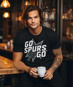 Official Go Spurs Go San Antonio Spurs Pick & Roll Coverage Logo T Shirt