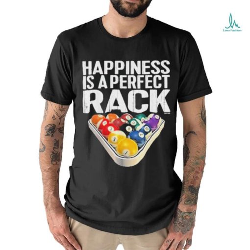 Official Happiness is a perfect rack billiards shirt