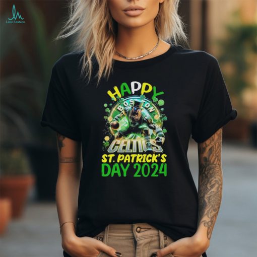 Official Happy St Patrick’s Day 2024 Boston Celtics Shirt