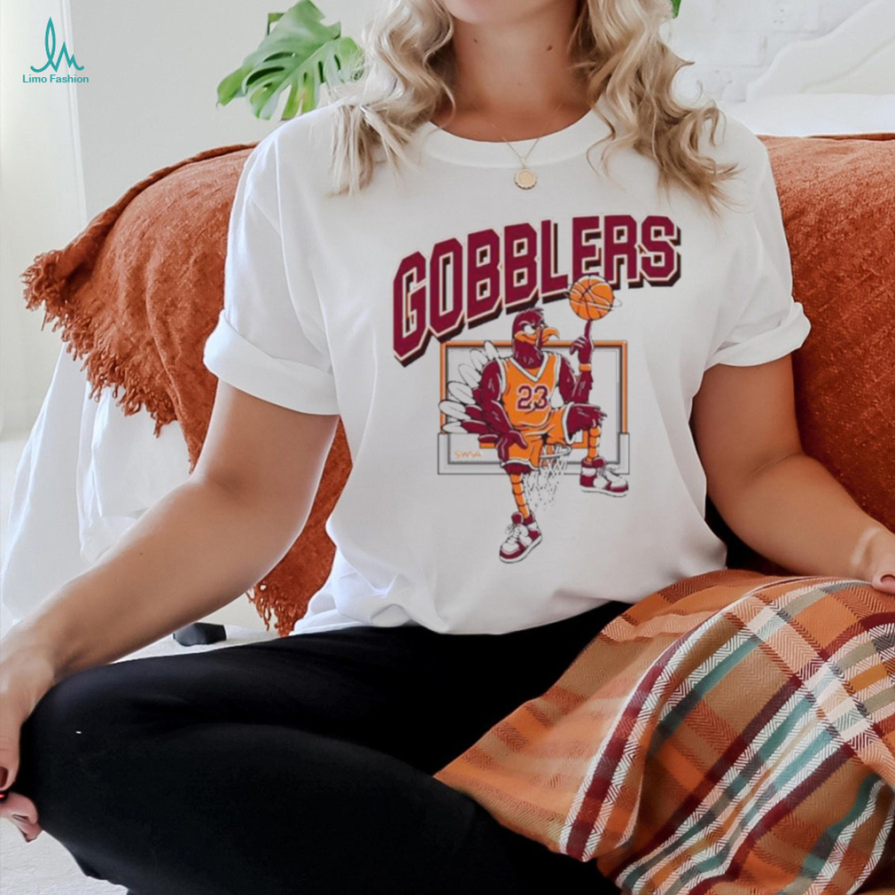 Official Hoopin’ gobblers basketball T shirt Official Hoopin’ gobblers basketball T shirt