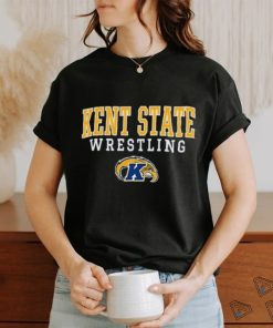 Official Kent State Golden Flashes Champion Wrestling Stack Logo Shirt